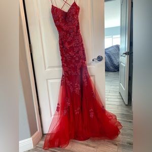 Amarra size 10 red dress